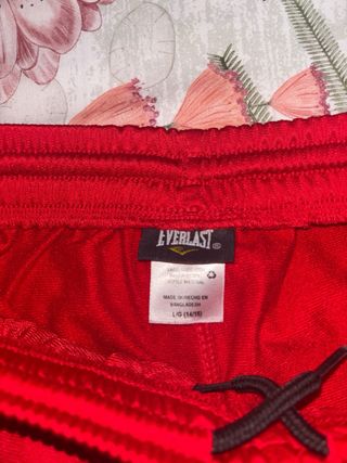 Chándal Everlast niño rojo