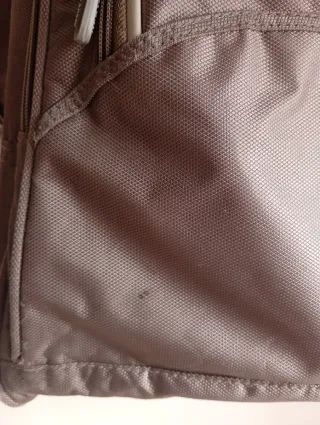 Bolsa viaje deporte Adolfo Dominguez Beige/Plata