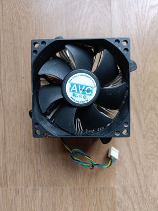 Disipador Ventilador Micro + Tolva AVC