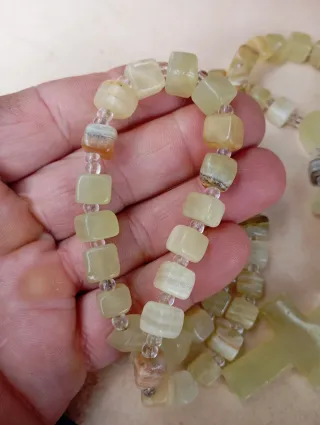 Rosario Vintage Ónix y Cruz