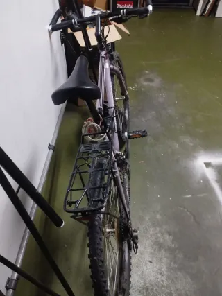 Bicicleta Montaña Morada