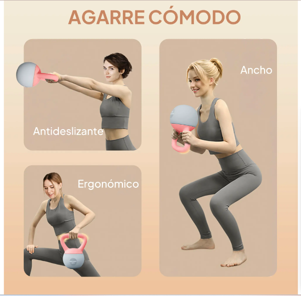 SPORTNOW Pesa Rusa 4 kg Kettlebell