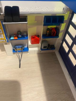 Playmobil Taller 70202 y Grúa 70199