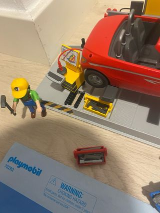 Playmobil Taller 70202 y Grúa 70199
