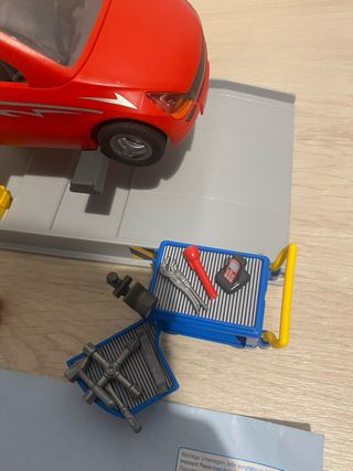 Playmobil Taller 70202 y Grúa 70199