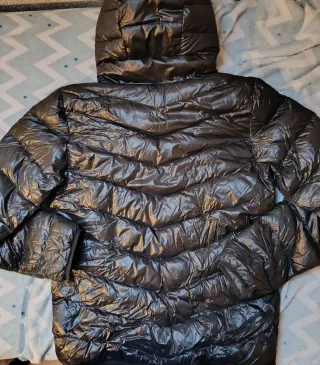 Abrigo Plumas Nike Negro