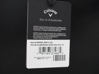 Bolsa Porta Zapatos Callaway Clubhouse Negra