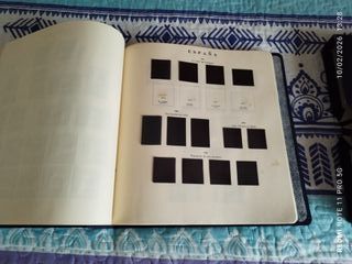 Álbum Hojas España 1854-1972 Filoestuches Negros