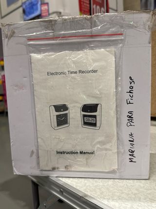 Máquina Registradora de Tiempo Electrónica