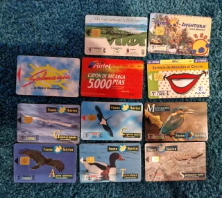 Lote Tarjetas Telefónicas Cabinas