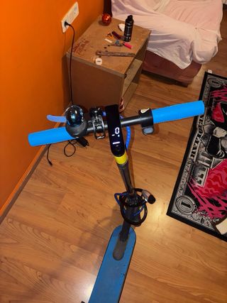 Patinete eléctrico con candado