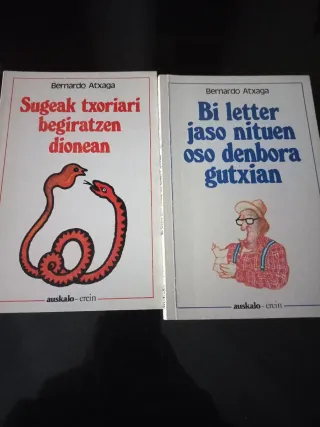 Libros en euskera