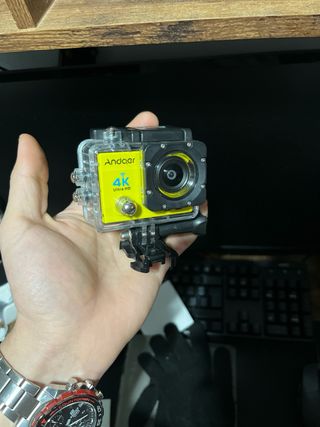 Cámara Andoer 4K Ultra HD + Carcasa