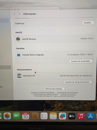 MACBOOK AIR 2019 I5/16/512