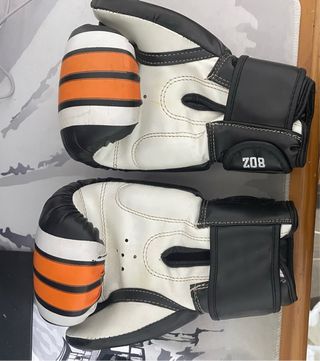 Guantes Boxeo Impacto 8oz Negros