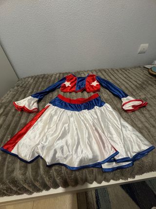 Disfraz Animadora Estrellas Talla 10 años