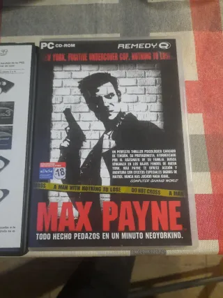 Max Payne PC CD-ROM Remedy