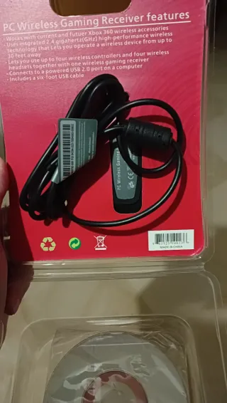 Receptor Inalámbrico para mandos de Xbox 360