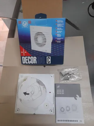 Extractor S&P DECOR 100 C 100mm