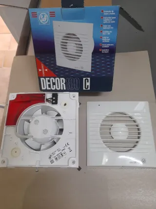 Extractor S&P DECOR 100 C 100mm