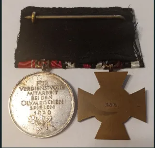 Militaria Medalha III Reich Olimpíadas 1936