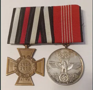Militaria Medalha III Reich Olimpíadas 1936