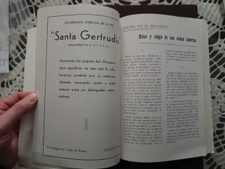 Libro fiestas conmemorativas de Bailén año 1968