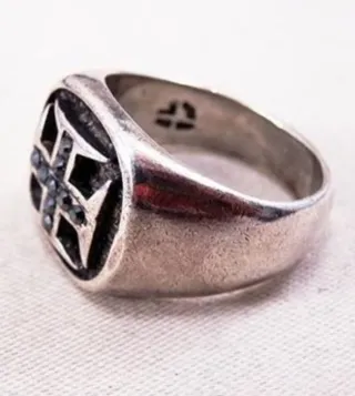 Anillo Time Force CR chapado Plata