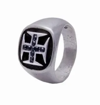 Anillo Time Force CR chapado Plata