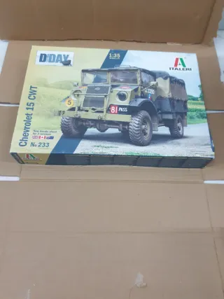 Maqueta Italeri Chevrolet 15 CWT D-Day