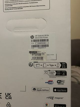 Impresora HP DeskJet 2810e