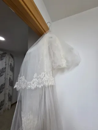 Vestido de Novia Blanco raso