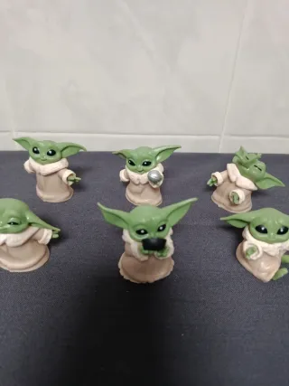 Figuras Star Wars Baby Yoda (6 unidades)