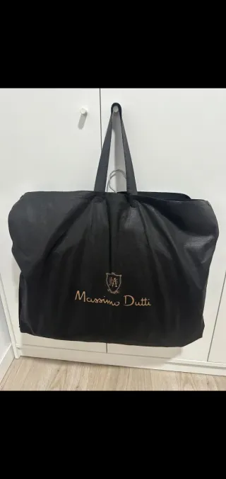 Chaqueta de Piel Gris