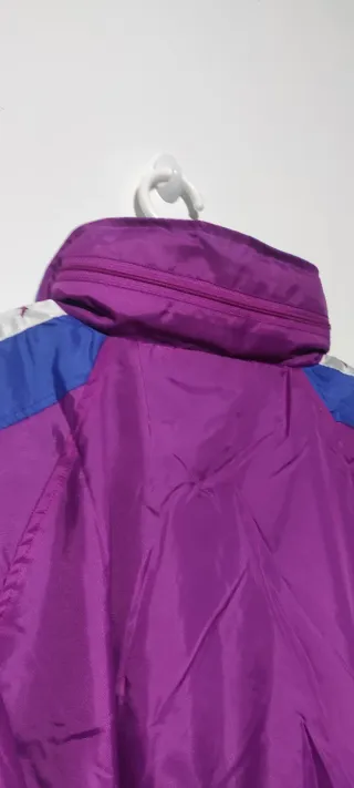 Chaqueta Kappa Vintage Y2K Morada con Cremallera