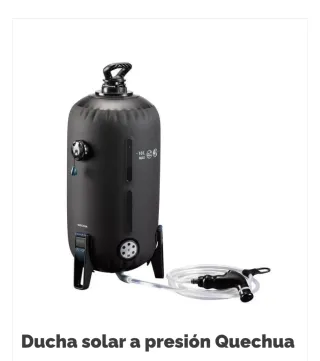 Ducha Quechua solar 10L.