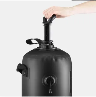 Ducha Quechua solar 10L.