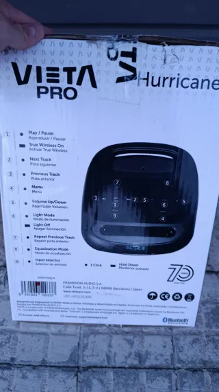 Altavoz Vieta Pro Hurricane 100W