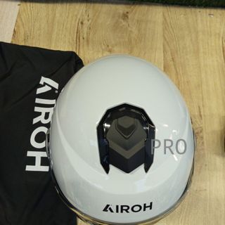 Casco de Moto Gris, M - Helios - Airoh