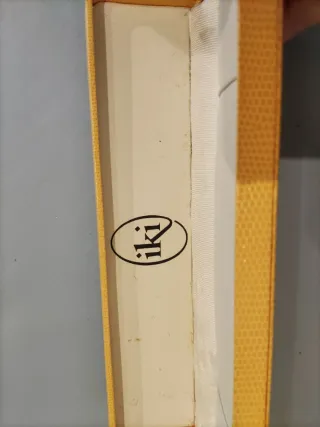 Braccialetto perle chiusura oro bianco iki