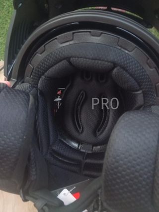 LS2, Casco modular moto STROBE II LUX negro rosa, M