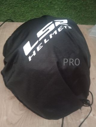 LS2, Casco modular moto STROBE II LUX negro rosa, M