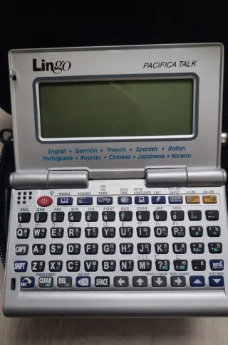 Traductor Lingo 10 idiomas con teclado Qwerty