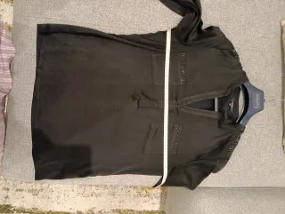 Blusa Negra Seda El Corte Inglés T.40