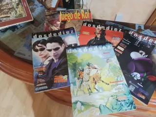 Revistas de rol dosdediez y Juego de Rol