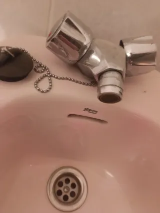 Conjunto de baño completo rosado