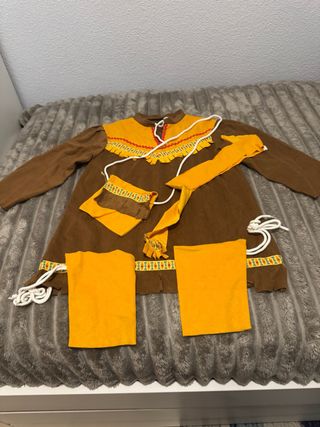 Disfraz India Niña Talla 5 y 6 años