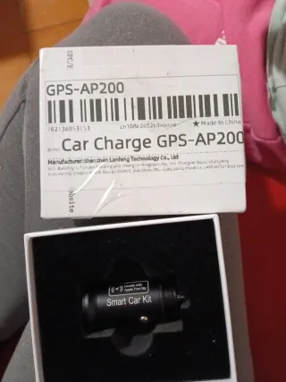 Cargador Coche Localizador GPS Apple Find My