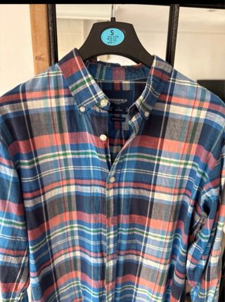 Camisa cuadros Springfield Talla M