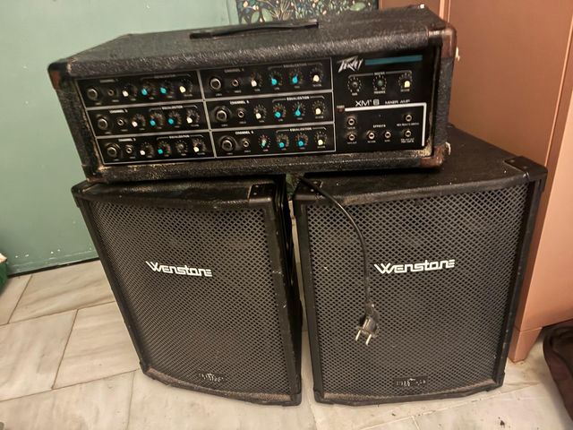 Peavey XM6 + 2 Altavoces WENSTONE